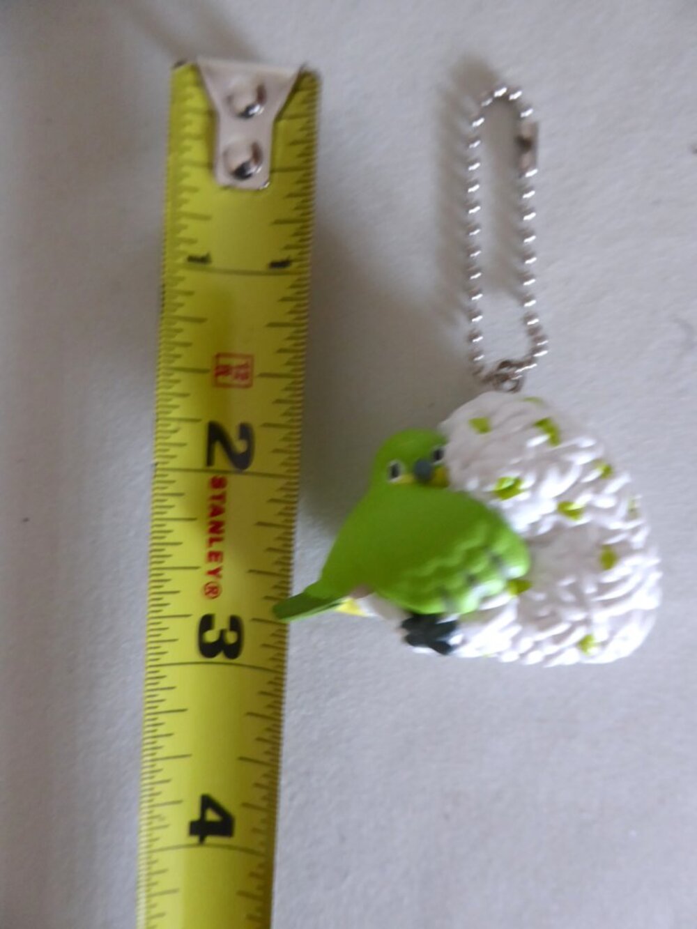 NEW JAPAN GACHAPON CAPSULE TOY GREEN BIRD ONIGIRI RICE BALL SERIES KEYCHAIN - Picture 3 of 16